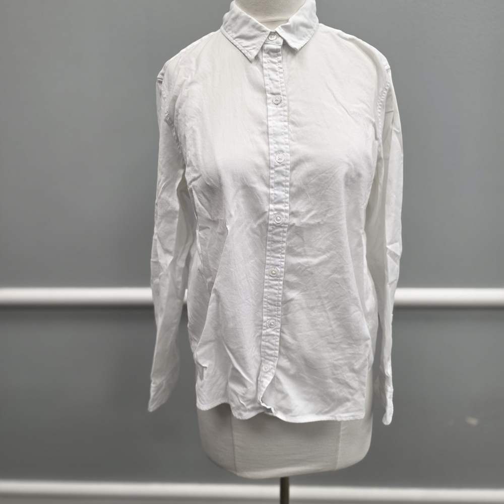 Levi's Crisp White Casual Button Down Shirt
